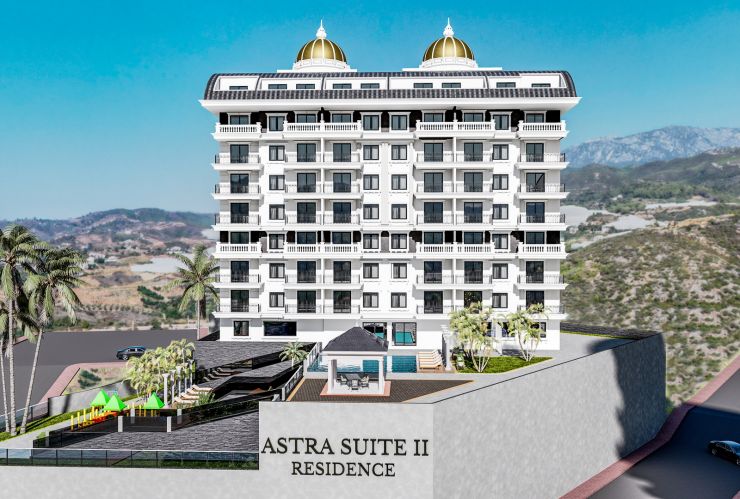 Astra Suite 2 (Wohnungen zum Verkauf im Demirtaş Alanya-Projekt)
