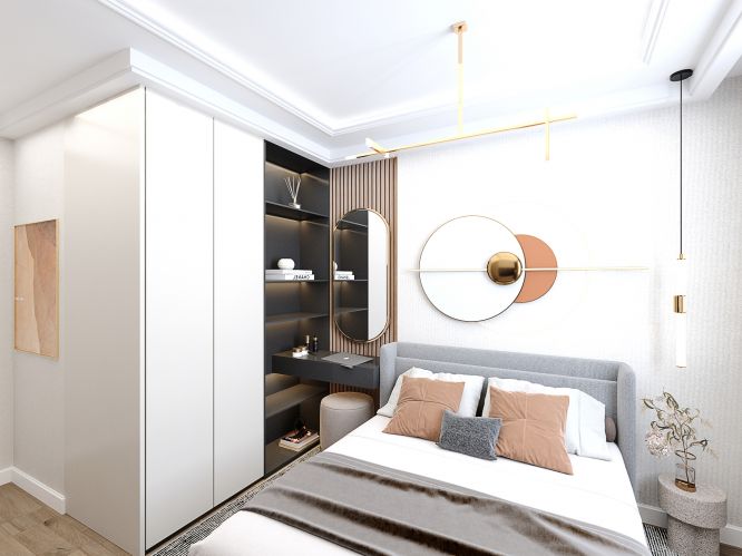 Astra Suite 2 (Wohnungen zum Verkauf im Demirtaş Alanya-Projekt)