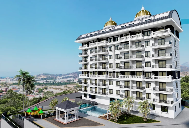 Astra Suite 2 (Wohnungen zum Verkauf im Demirtaş Alanya-Projekt)