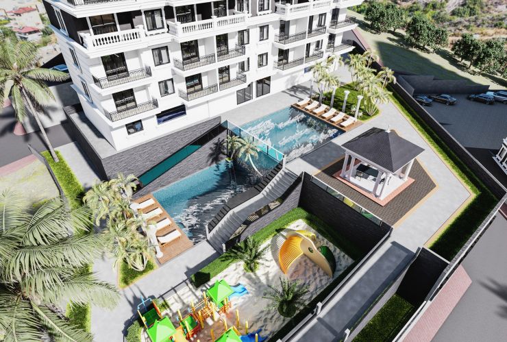 Astra Suite 2 (Wohnungen zum Verkauf im Demirtaş Alanya-Projekt)
