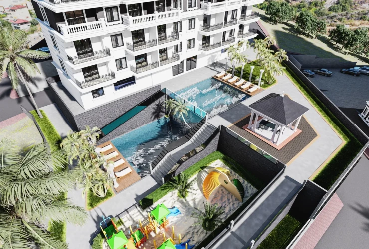 Astra Suite 2 (Wohnungen zum Verkauf im Demirtaş Alanya-Projekt)