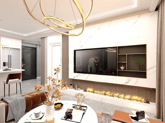 Astra Suite 2 (Wohnungen zum Verkauf im Demirtaş Alanya-Projekt)