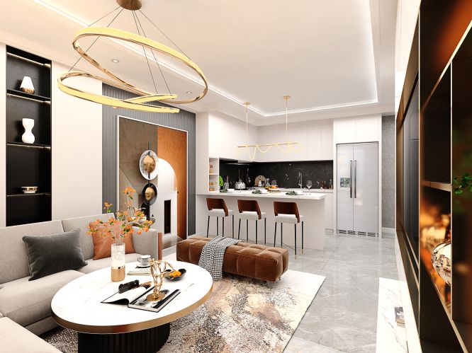 Astra Suite 2 (Wohnungen zum Verkauf im Demirtaş Alanya-Projekt)