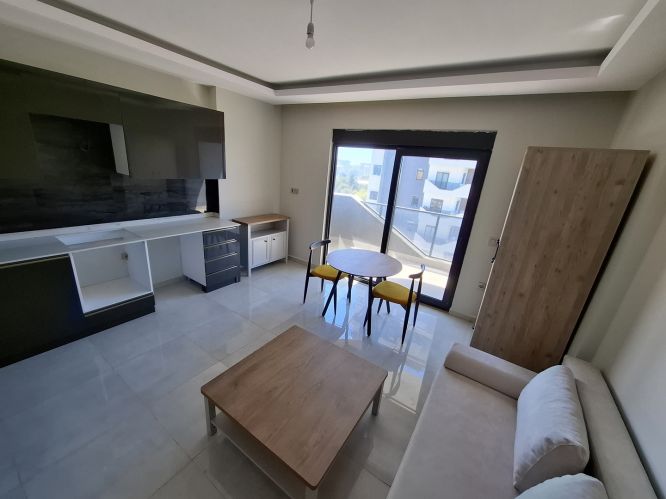 Foa Hills (Partially Furnished Studio Apartment for Sale in Mahmutlar)