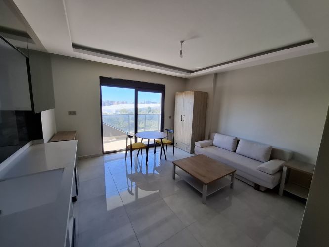 Foa Hills (Partially Furnished Studio Apartment for Sale in Mahmutlar)